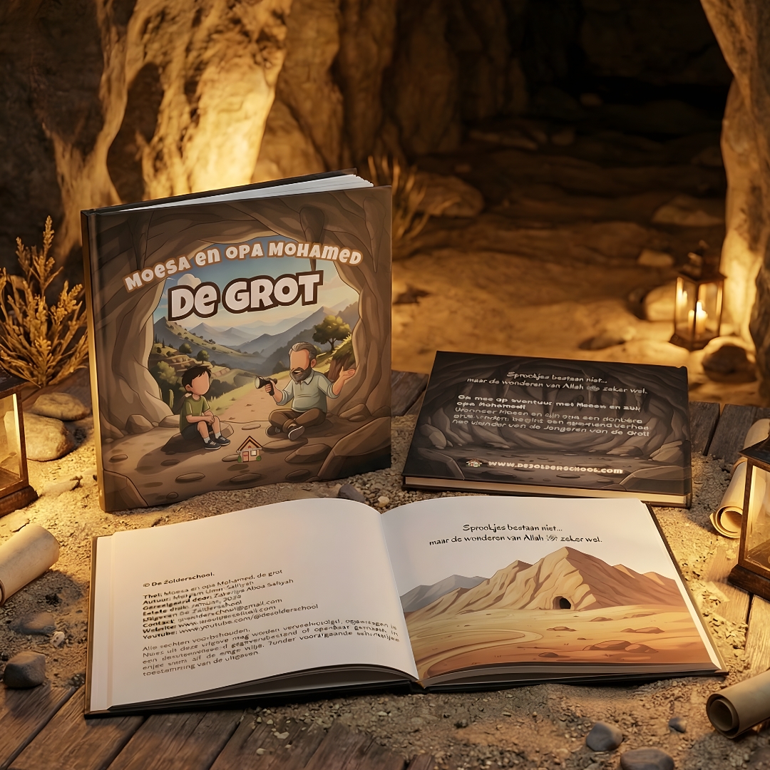 kinder boek de grot in een grot