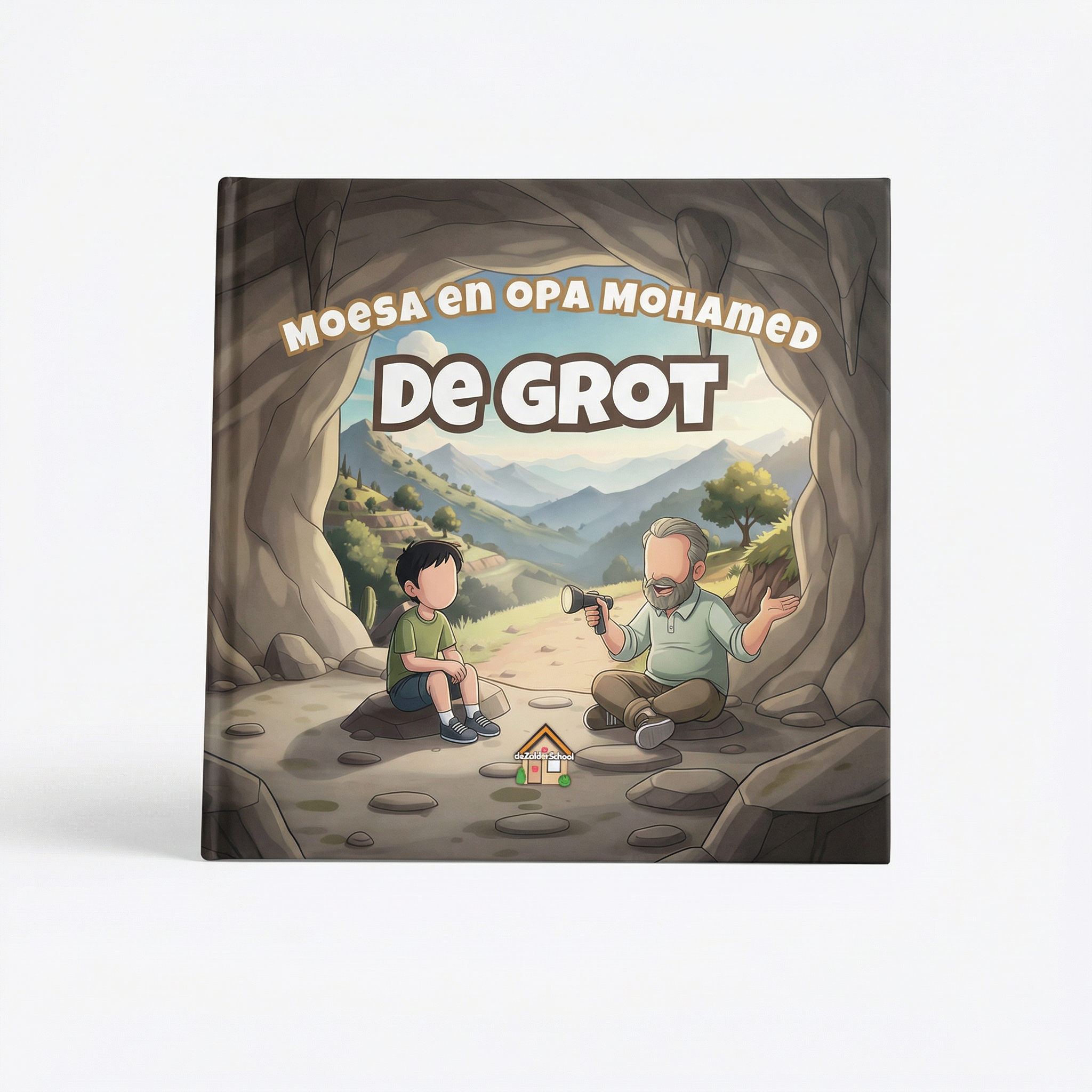 voorkant kaft kinderboek De grot